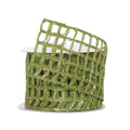 Natural Glitz Forest Green Ribbon
