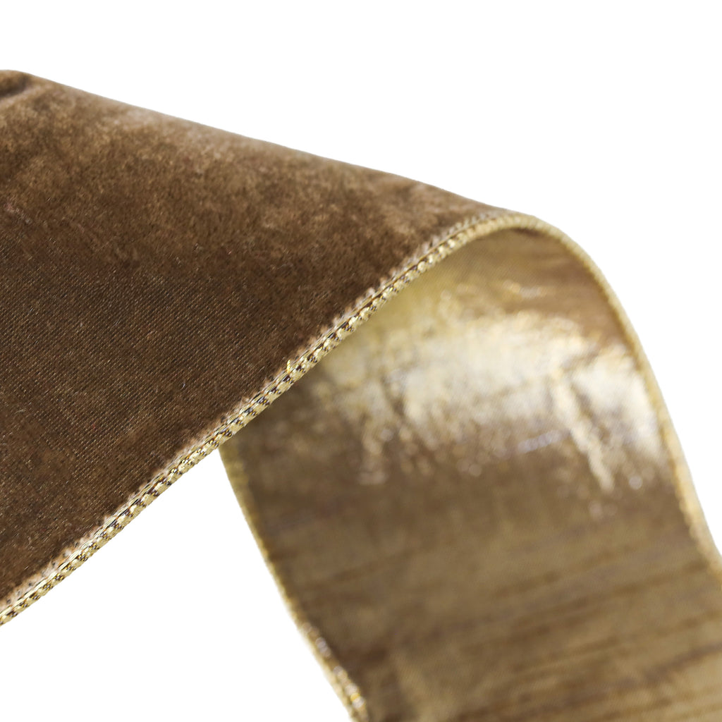 Mink Velvet Luster Ribbon