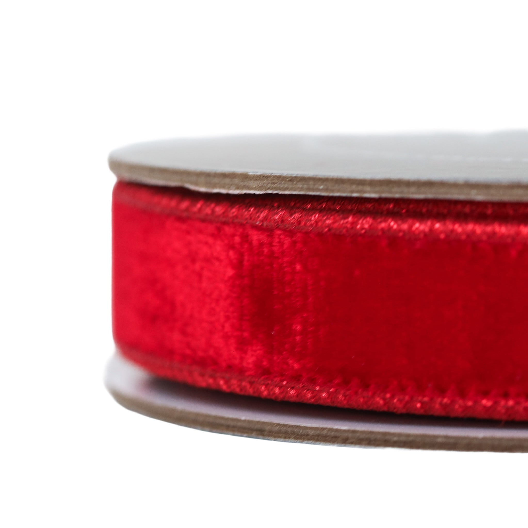Red Velvet Luster Ribbon