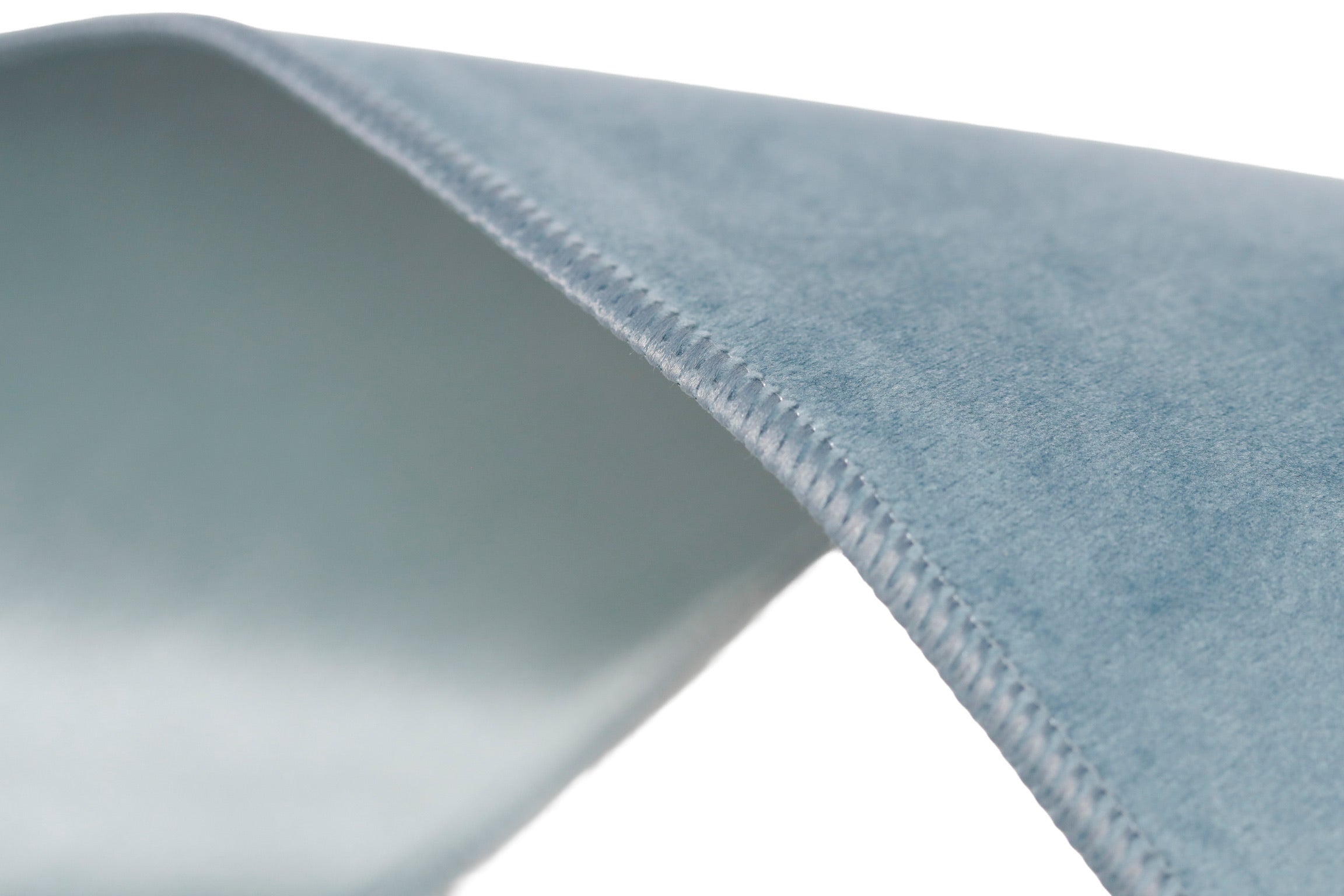 Soft Blue Velvet Taffeta