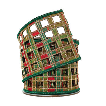 Window Plaid Ribbon