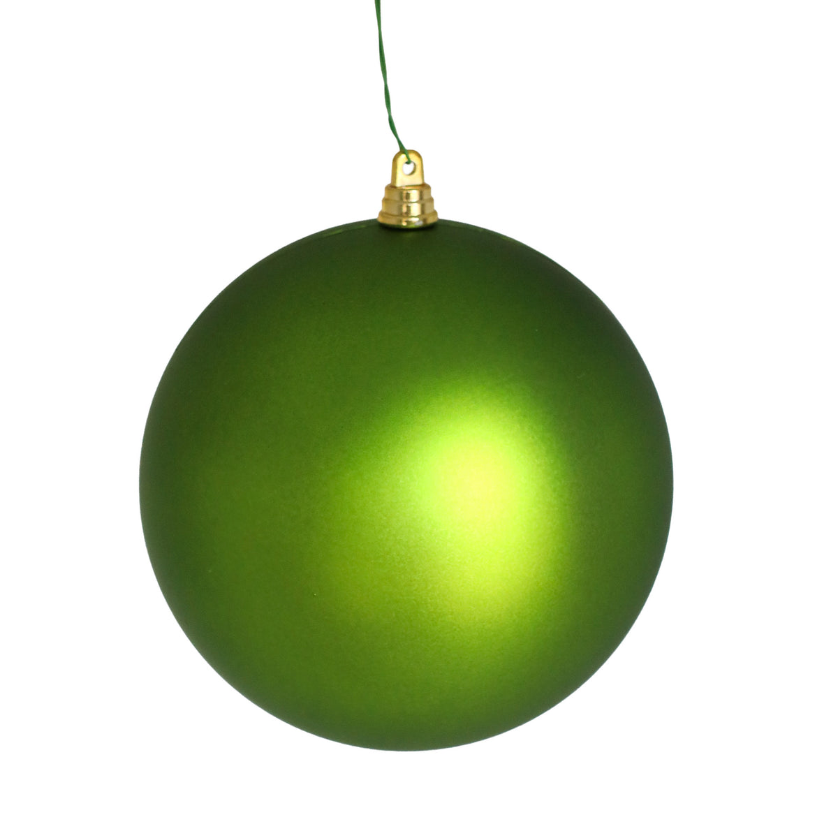 Matte Lime Green Ornament