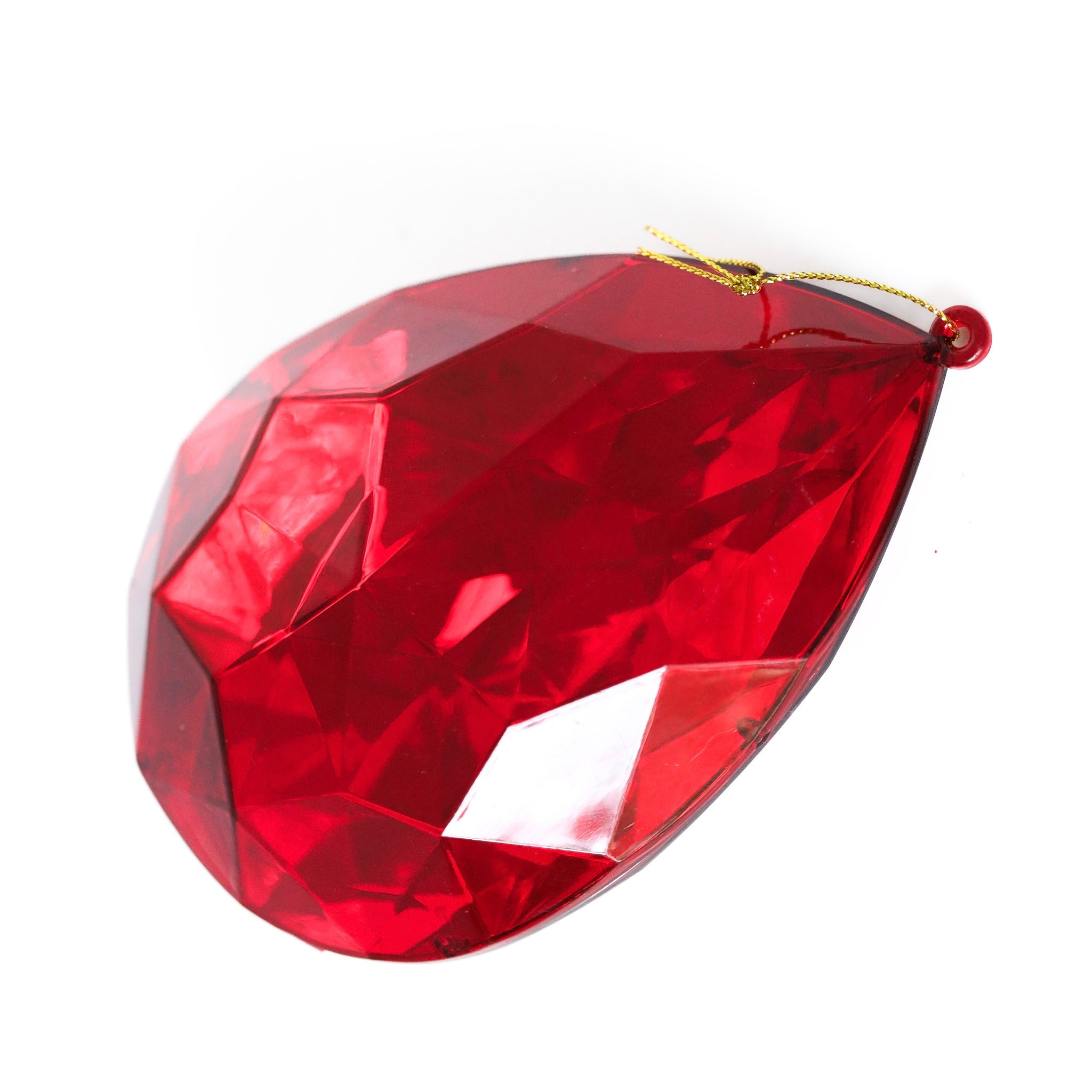 Jewel Drop Ornament - Available in Three Colors