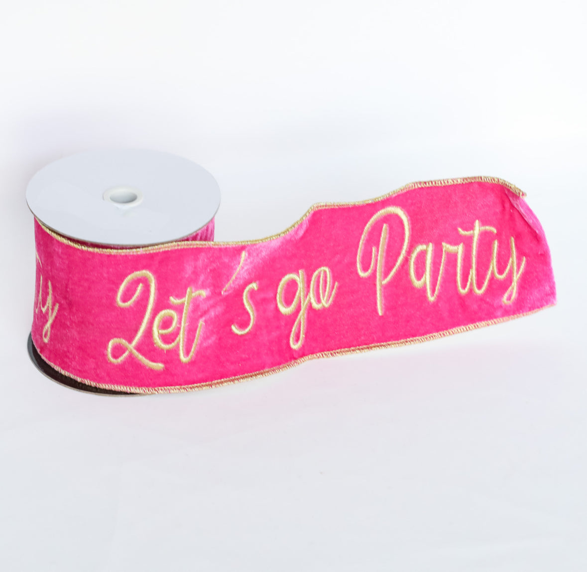 Let's Go Party Ribbon