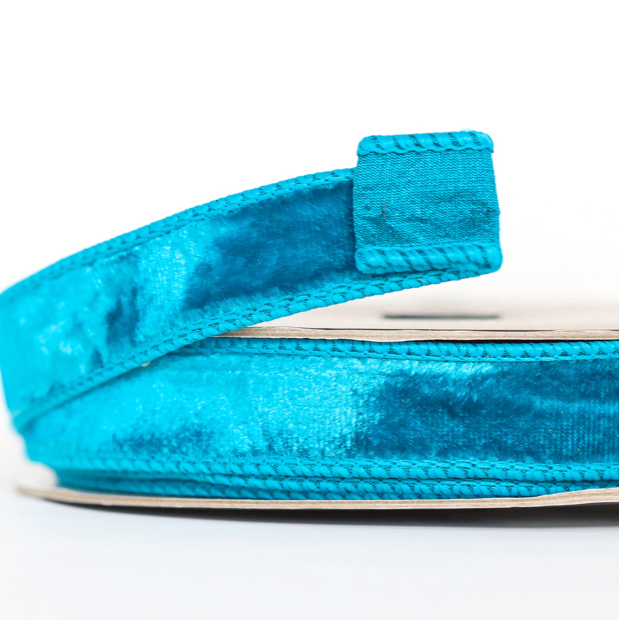 Turquoise Velvet Ribbon