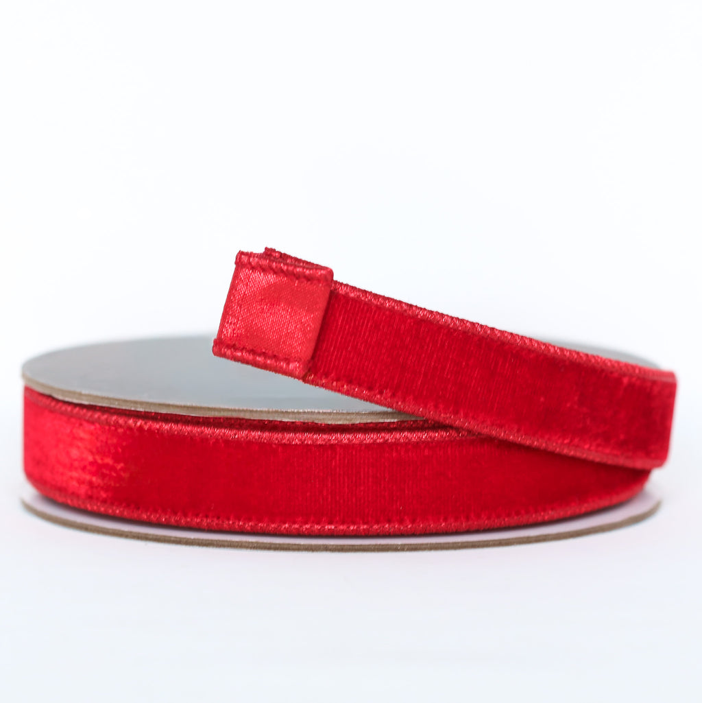 Red Velvet Luster Ribbon