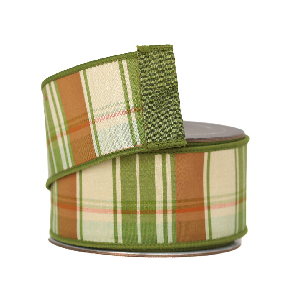 Hampton Plaid Ribbon