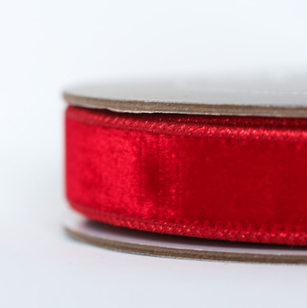 Red Velvet Luster Ribbon
