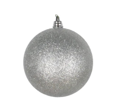 Glitter Ball Ornament - Available in Multiple Colors - Split 2024 Pink Sold Out