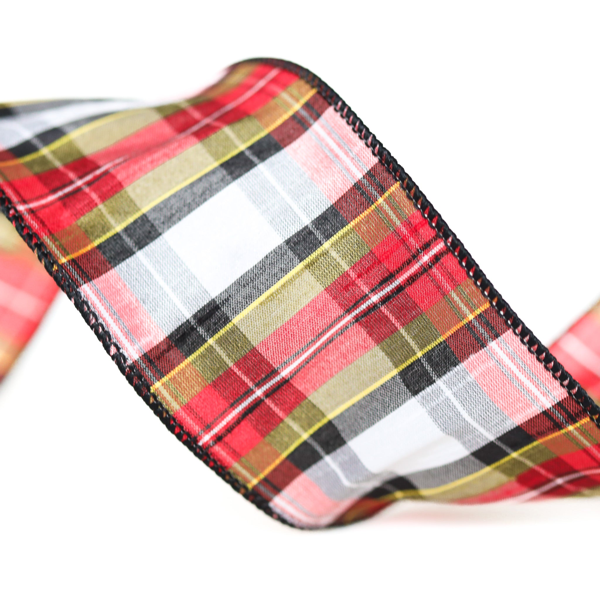 Traditional Holiday Plaid Ribbon