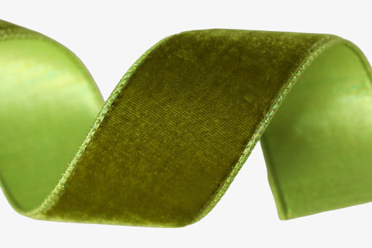 Lime Green Velvet