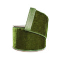 Forest Green Velvet Luster