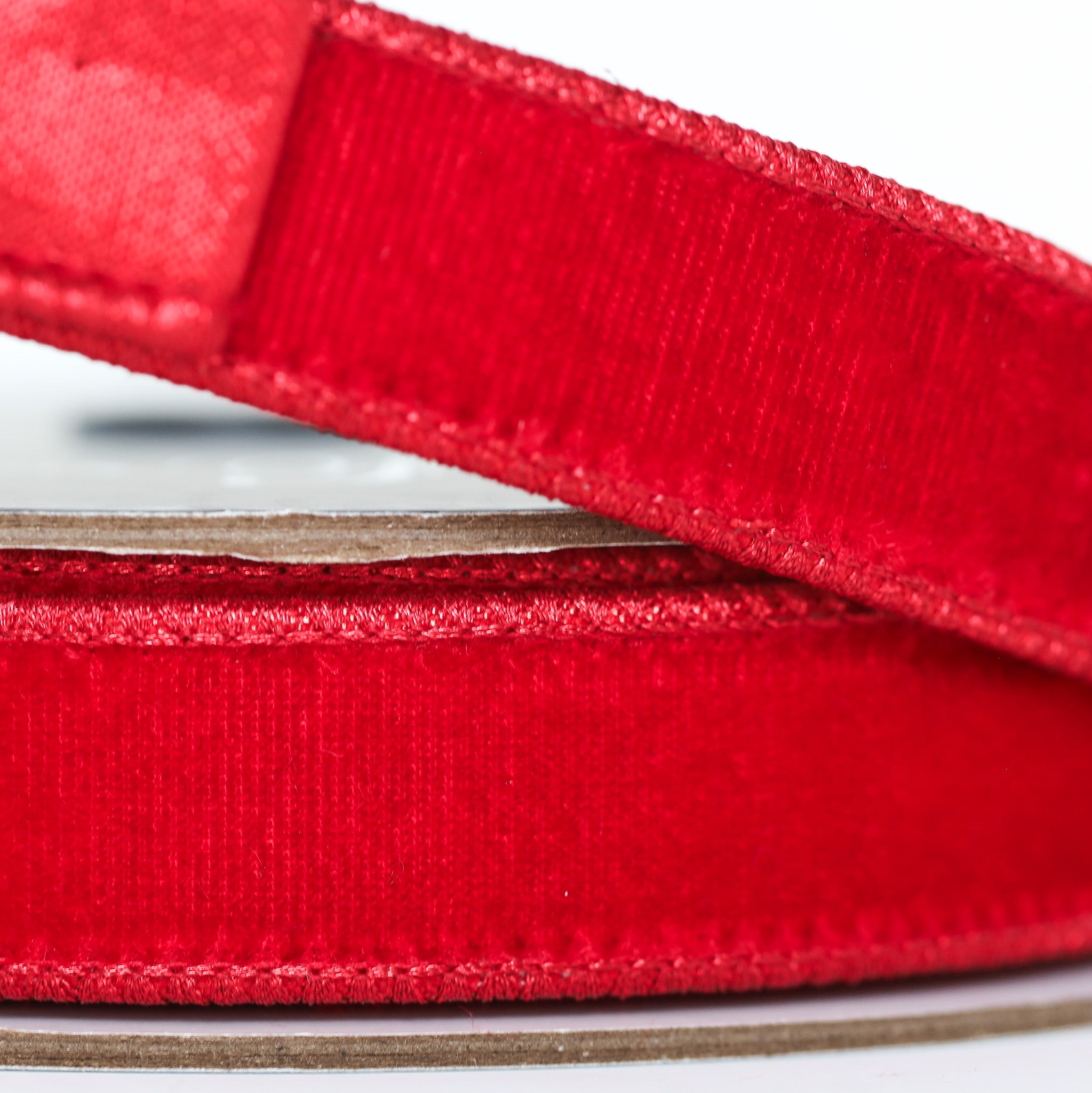 Red Velvet Luster Ribbon