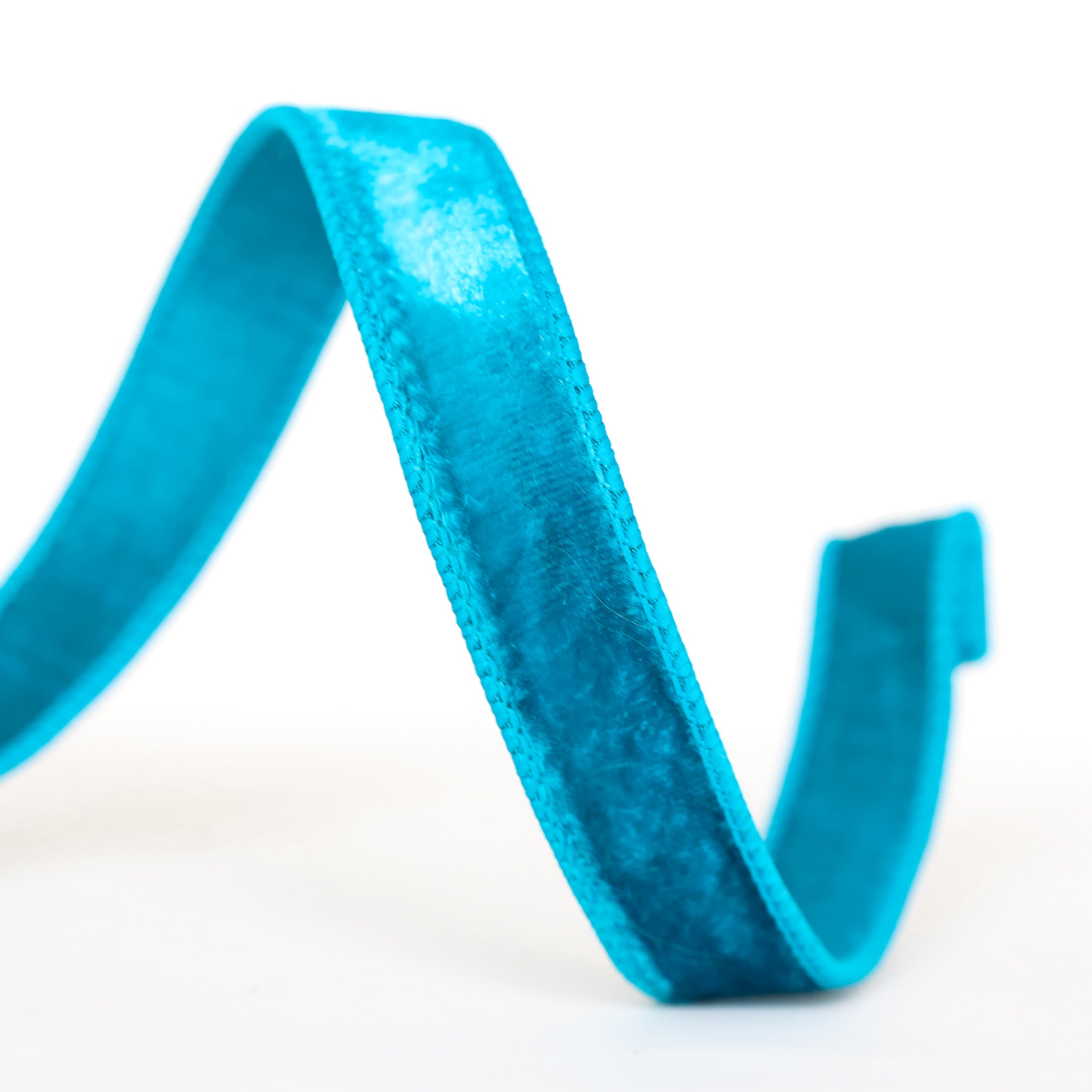 Turquoise Velvet Ribbon