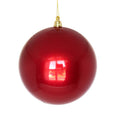 Candy Apple Red Ball Ornament - 6"