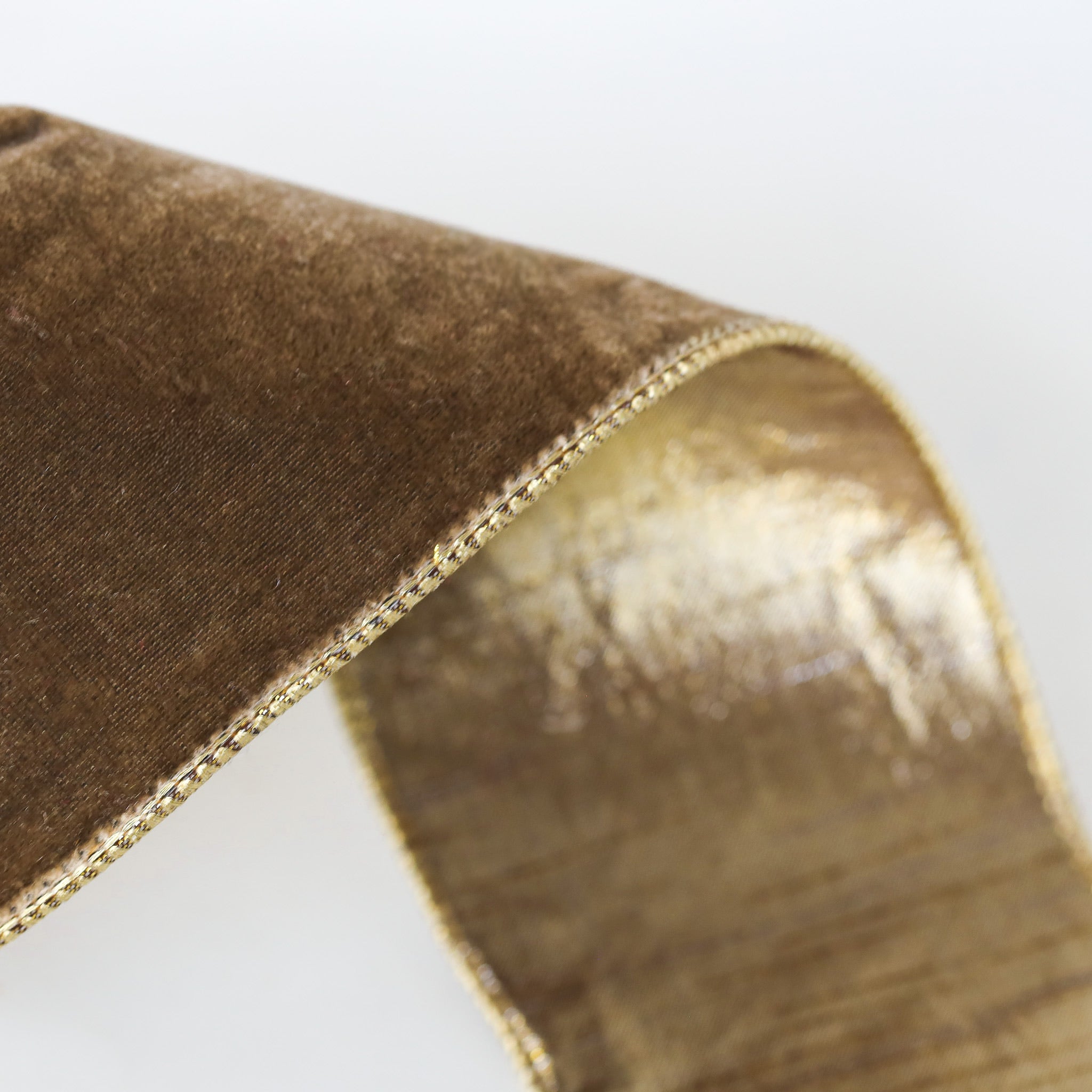 Mink Velvet Luster Ribbon