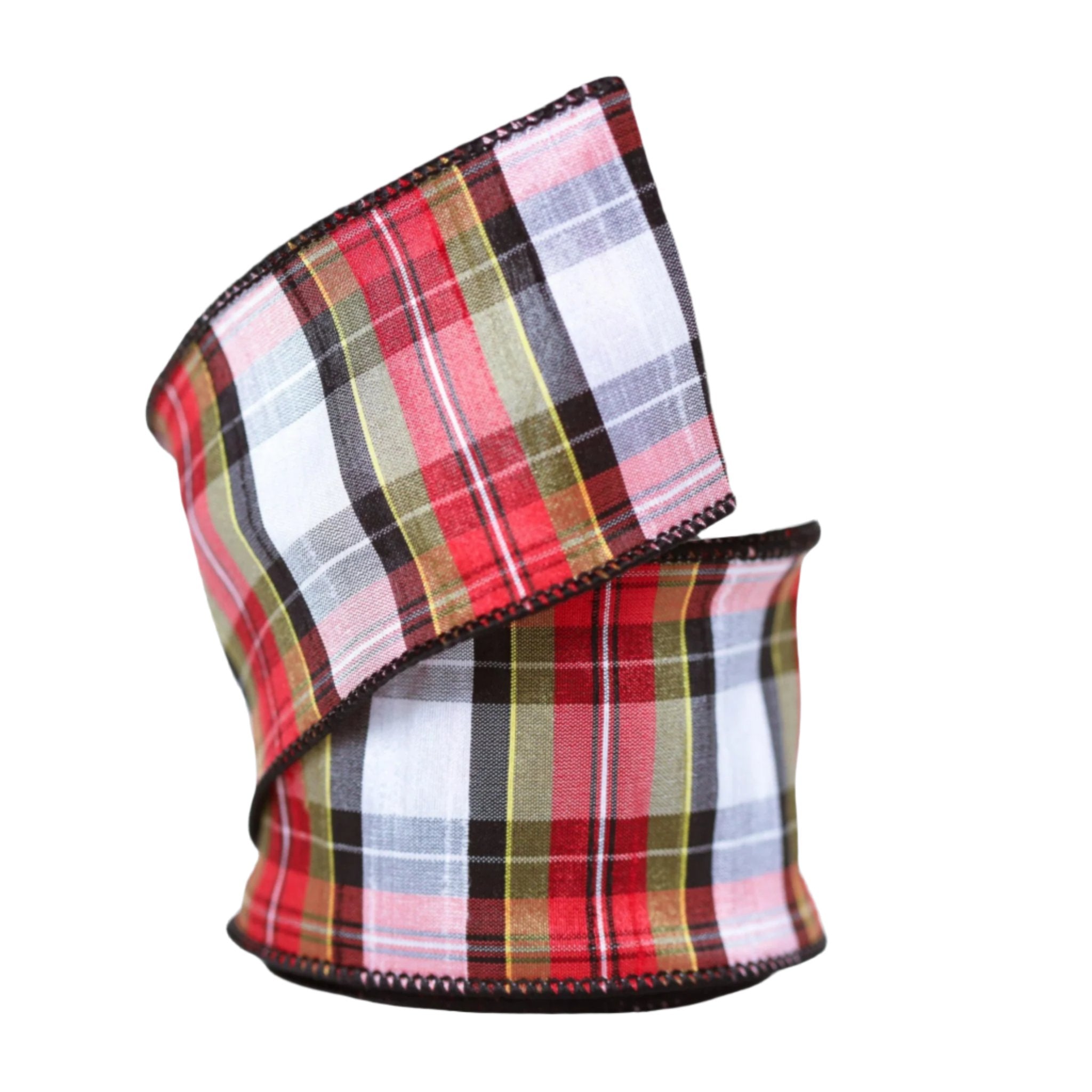 Traditional Holiday Plaid Ribbon