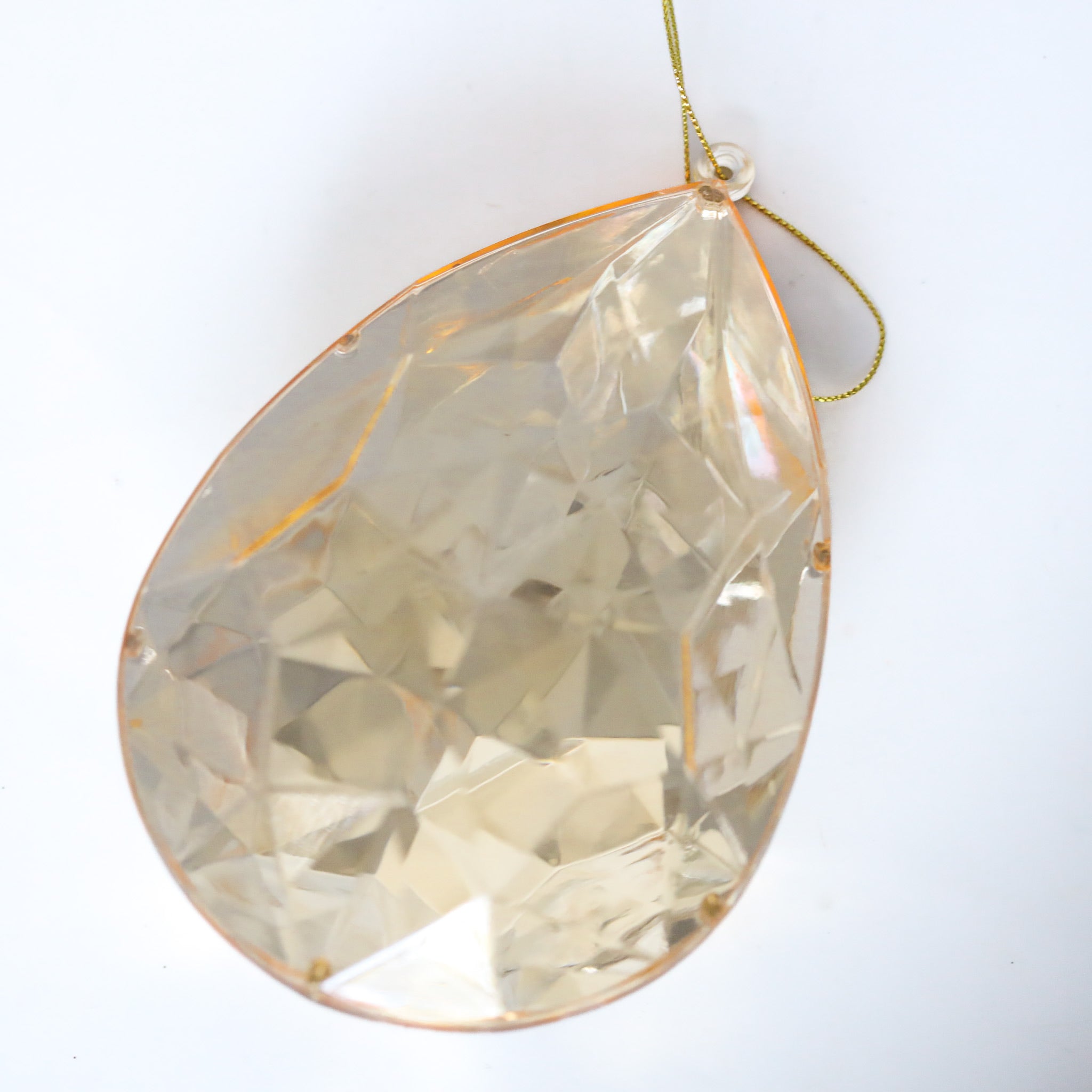 Jewel Drop Ornament - Available in Three Colors