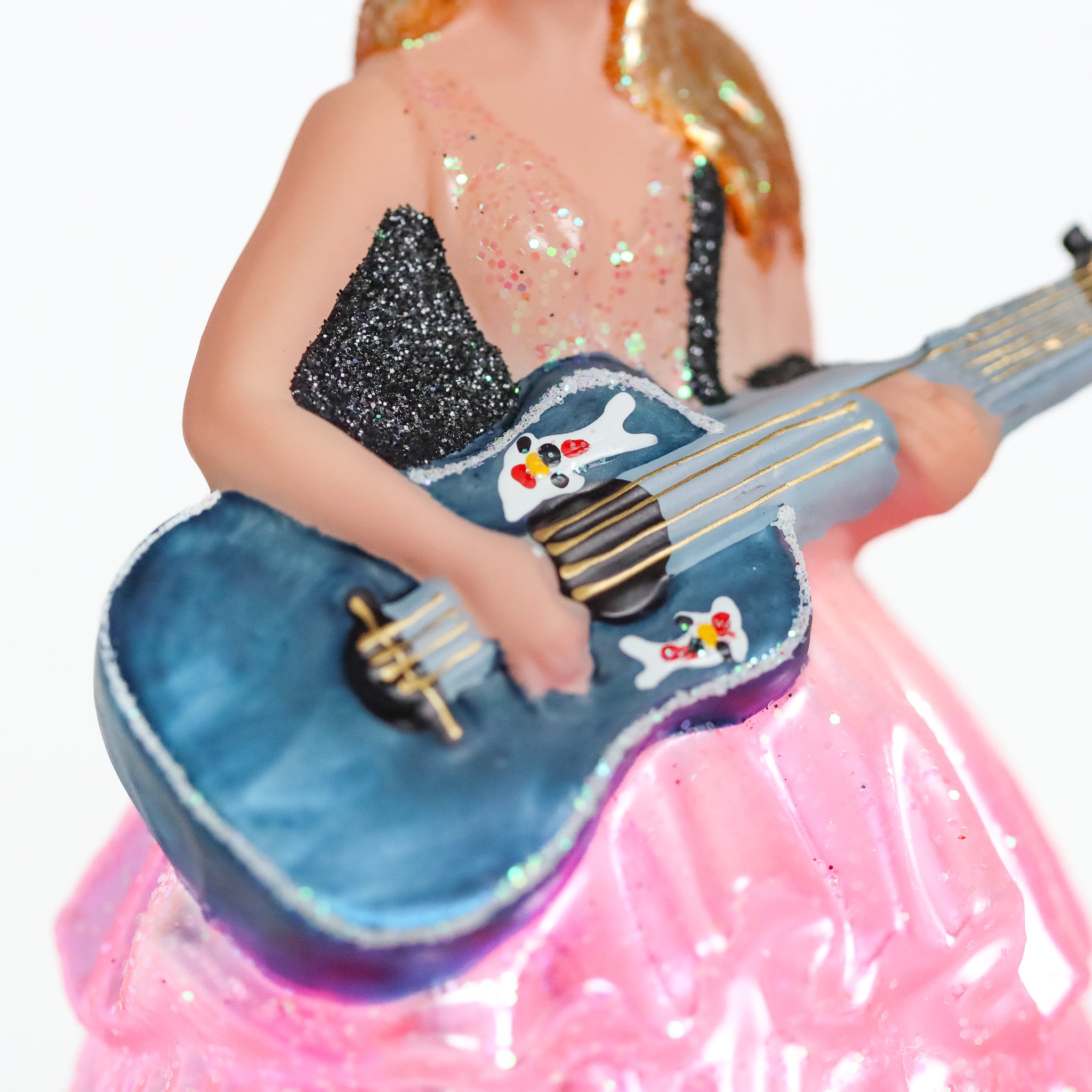 Taylor Swift with Koi Fish Guitar Ornament