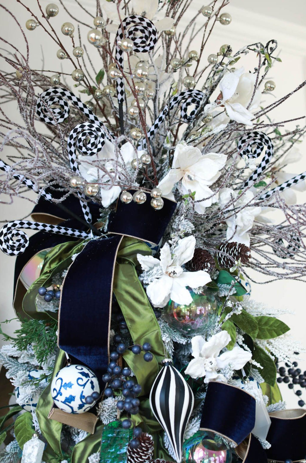 Midnight Blue Velvet Ribbon
