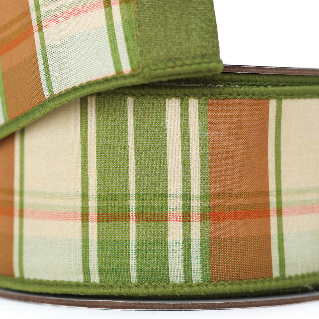 Hampton Plaid Ribbon