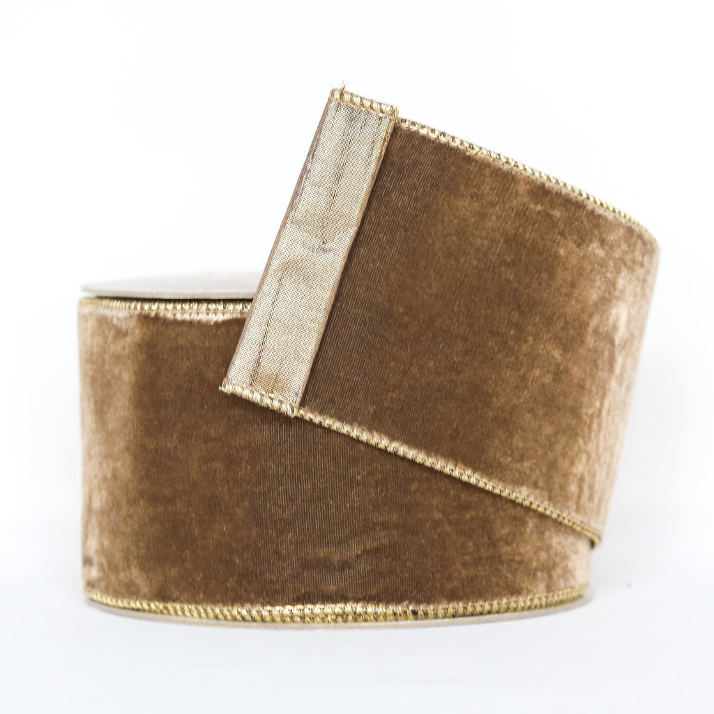 Mink Velvet Luster Ribbon
