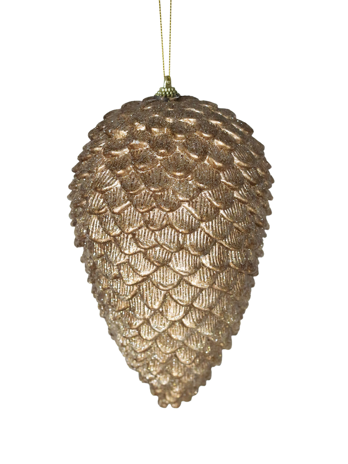 Glitter Pinecone Ornament