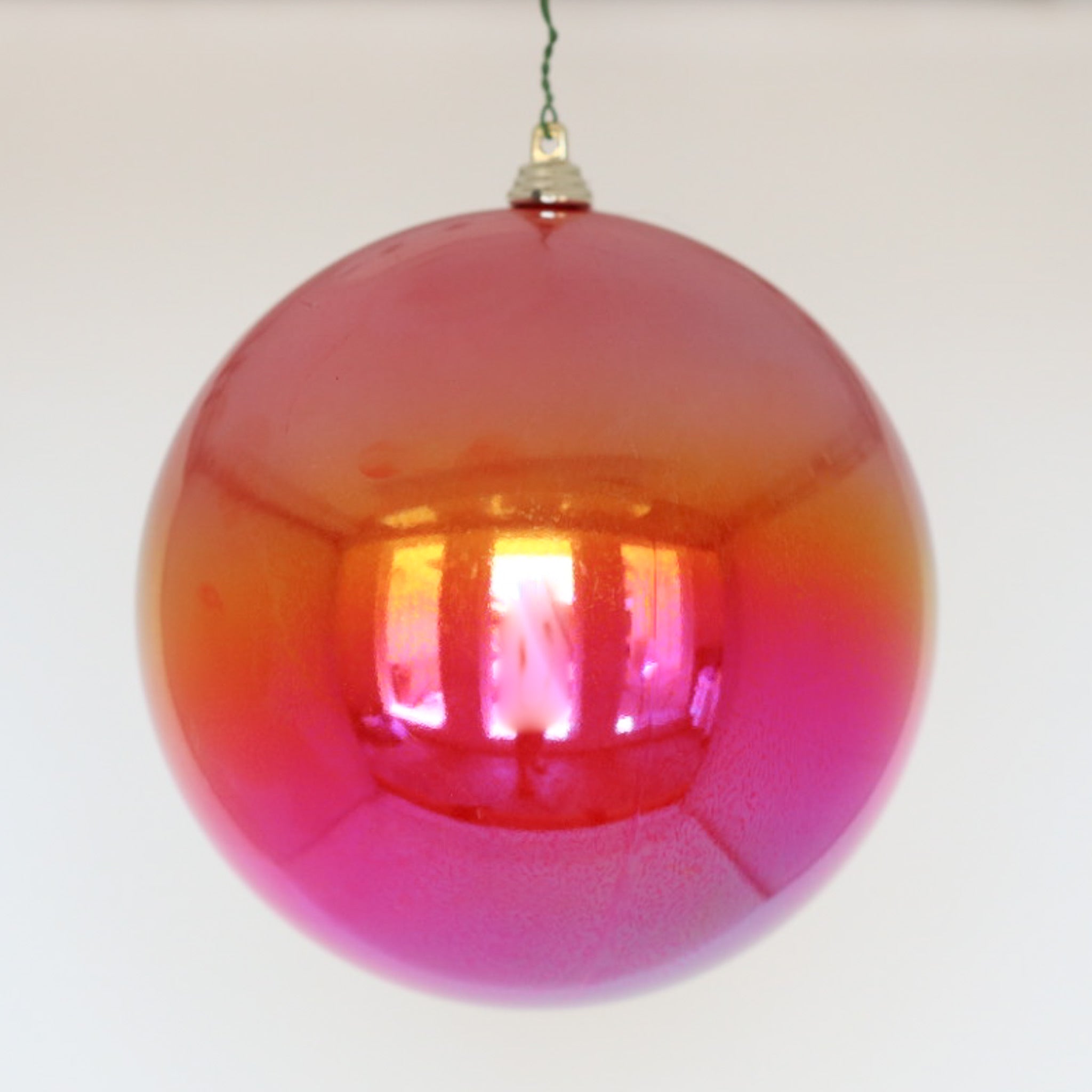 Red Transparent Ornament
