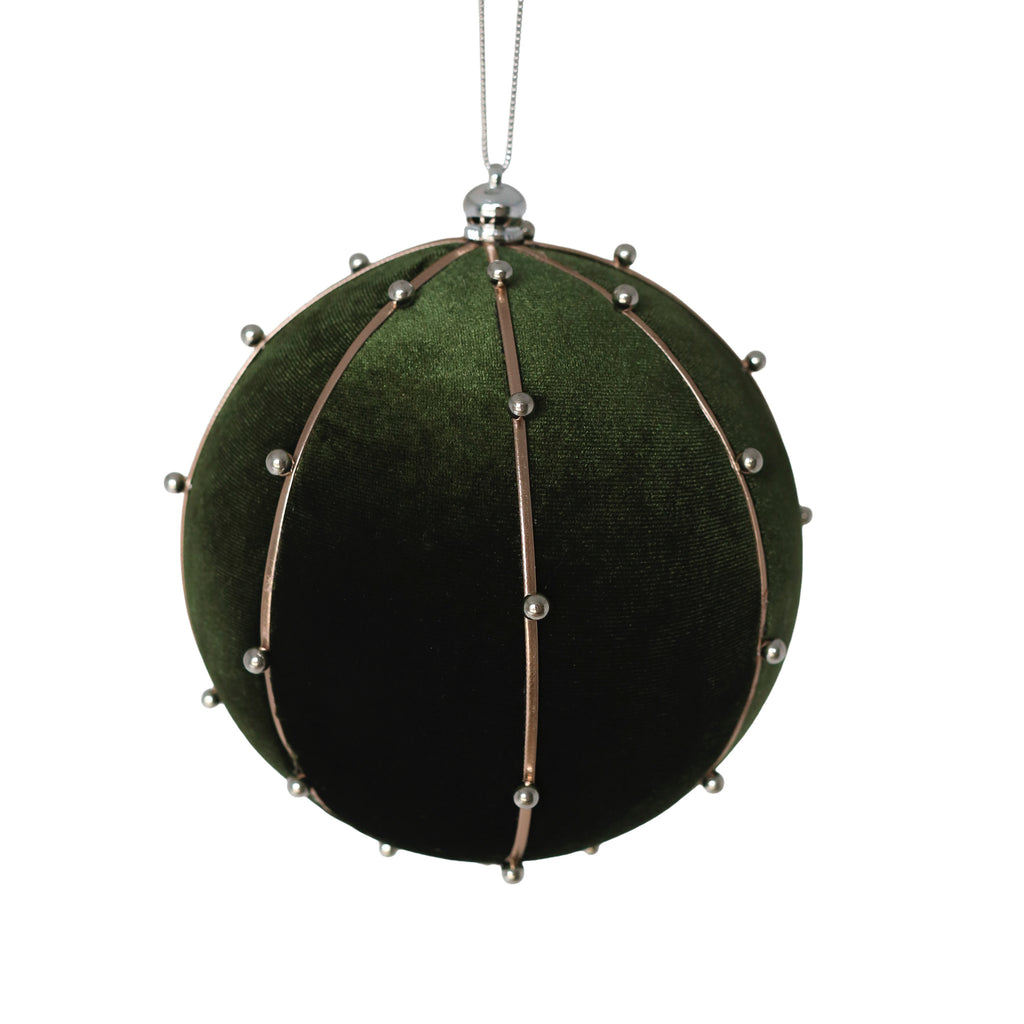 Velvet Ball Ornament