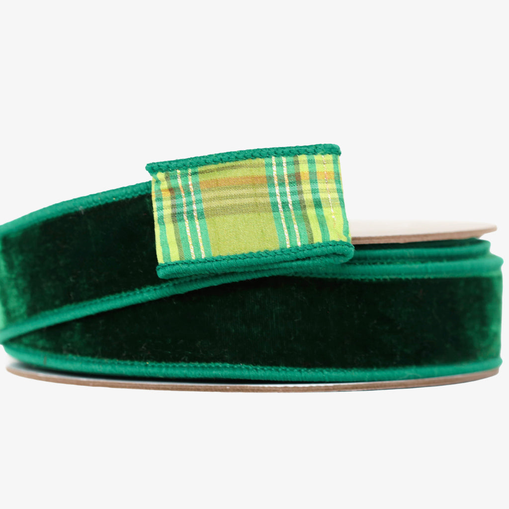 Plaid Plush Velvet