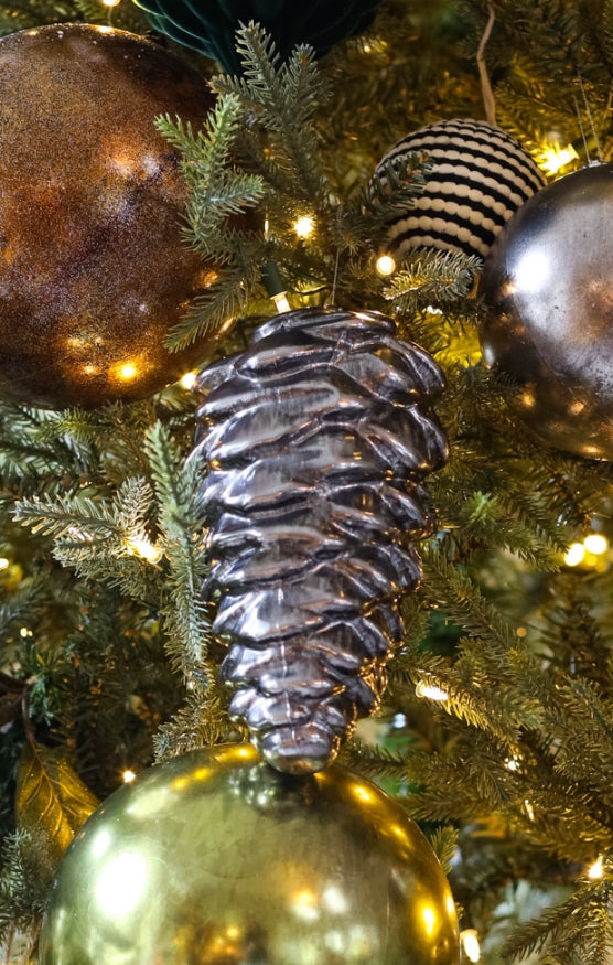 Pinecone Ornament - Available in Two Colors