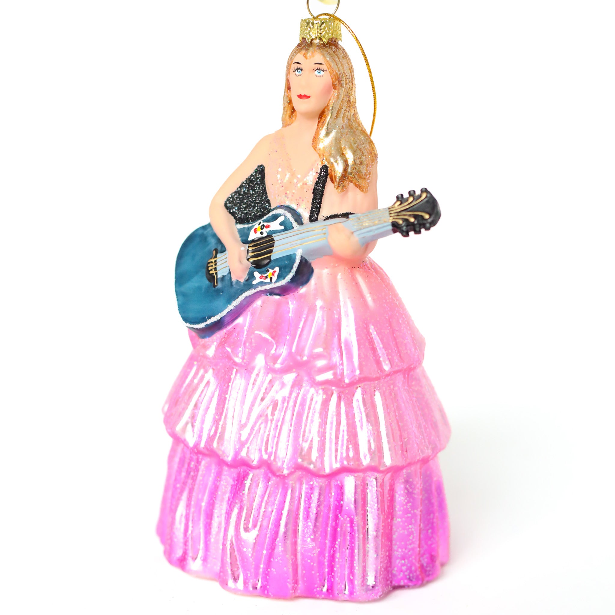 Taylor Swift with Koi Fish Guitar Ornament