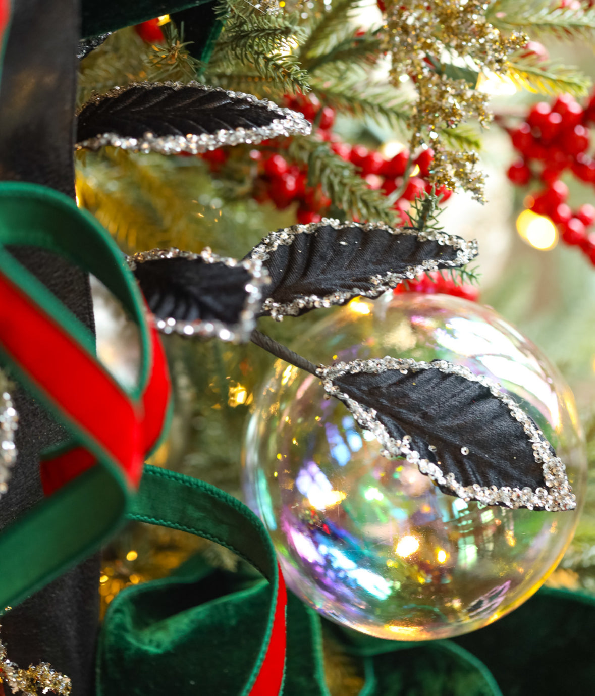 Transparent Ball Ornament - Available in Two Colors