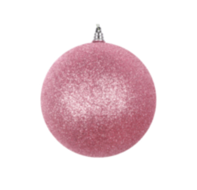 Glitter Ball Ornament - Available in Multiple Colors - Split 2024 Pink Sold Out