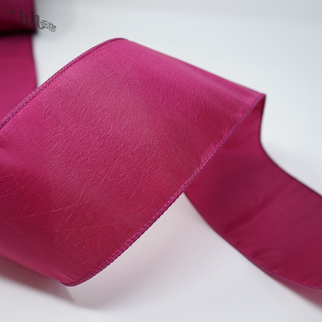 Fuchsia Satin Ribbon