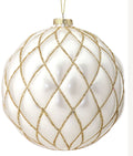 Quilted Ball Ornament