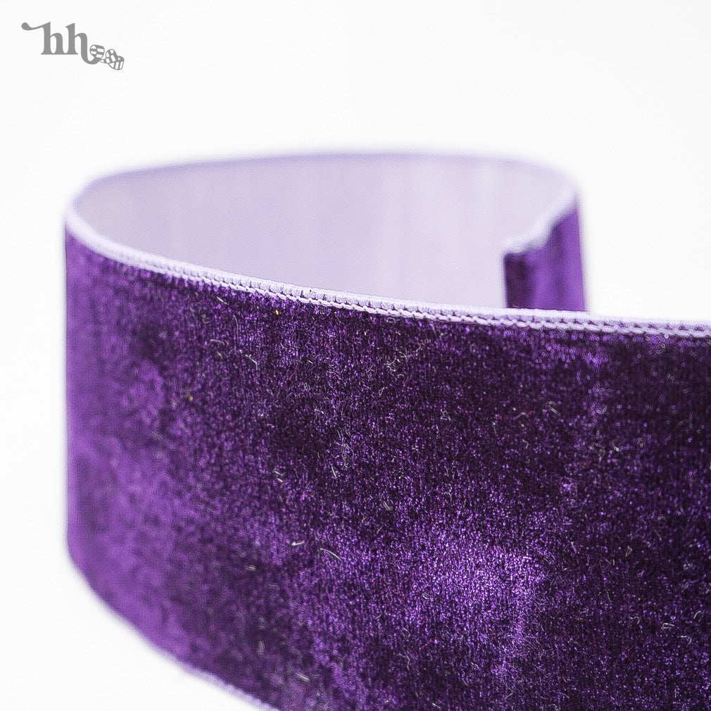 Purple Velvet with Light Purple Back Ribbon – Hello Holidays