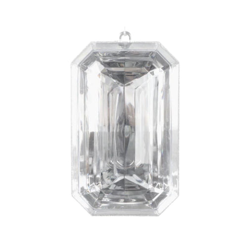Emerald Jewel Ornament - Available in Nine Colors