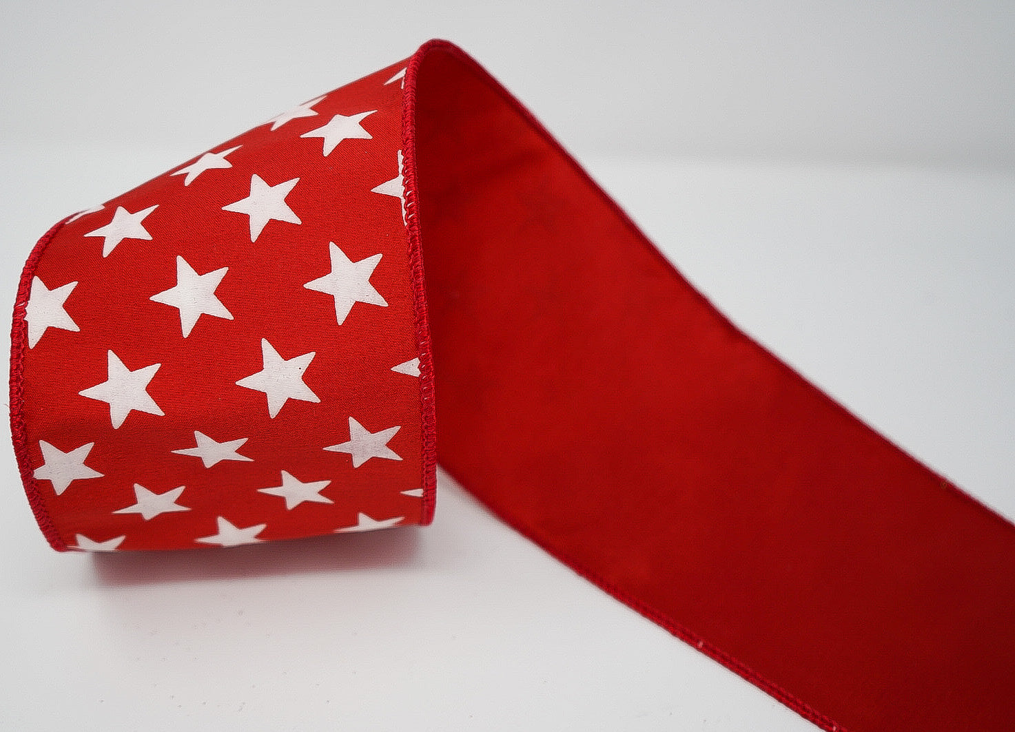 Stars Ribbon - Available in Red and Blue