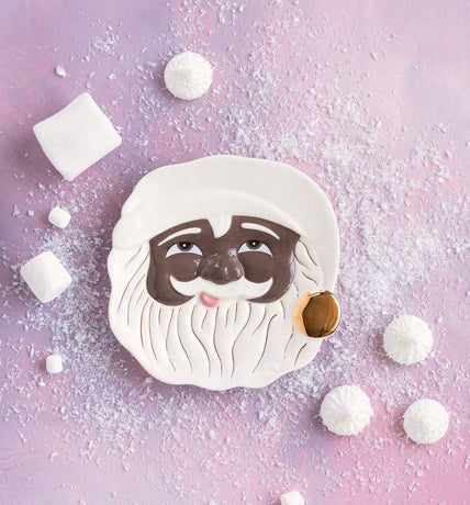 Papa Noel Cookie Plate