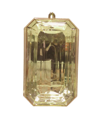 Emerald Jewel Ornament - Available in Nine Colors