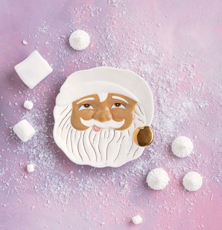 Papa Noel Cookie Plate