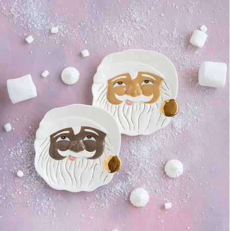 Papa Noel Cookie Plate